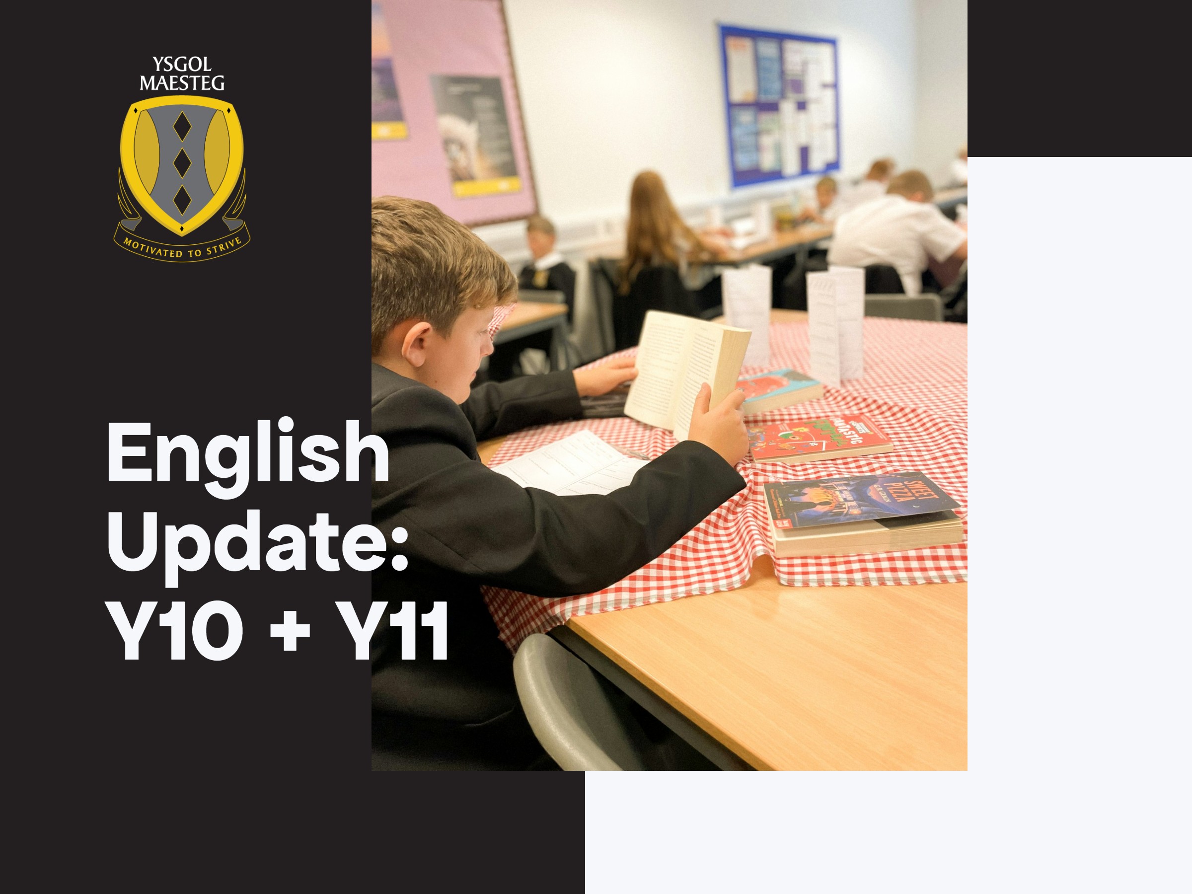 Year 10 + 11: English Update